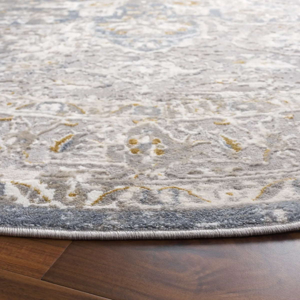 Safavieh Easton 6'-7" x 6'-7" Rug in Grey / Blue