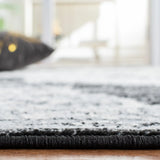 Safavieh Brentwood 4'-0" x 6'-0" Rug in Black / Grey