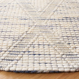 Safavieh Marbella 6'-0" x 6'-0" Rug in Ivory / Blue