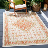 Safavieh Sunrise 4'-0" x 5'-7" Rug in Ivory / Rust Sage