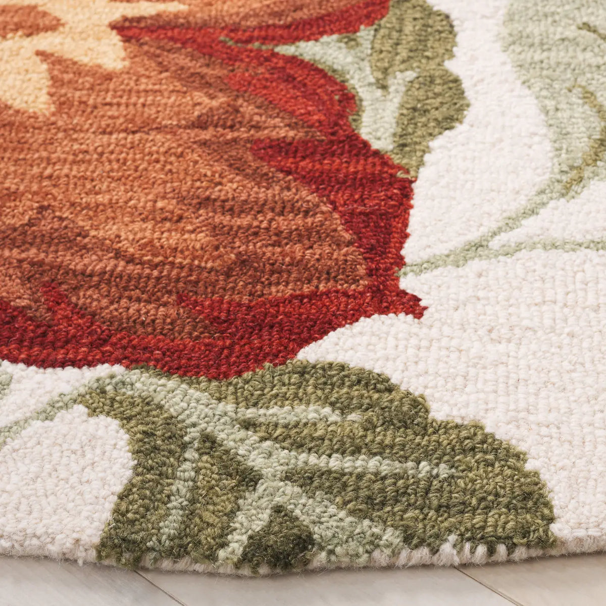 Safavieh Chelsea 6'-0" x 6'-0" Rug in Ivory / Pink
