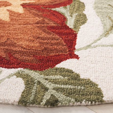 Safavieh Chelsea 6'-0" x 6'-0" Rug in Ivory / Pink