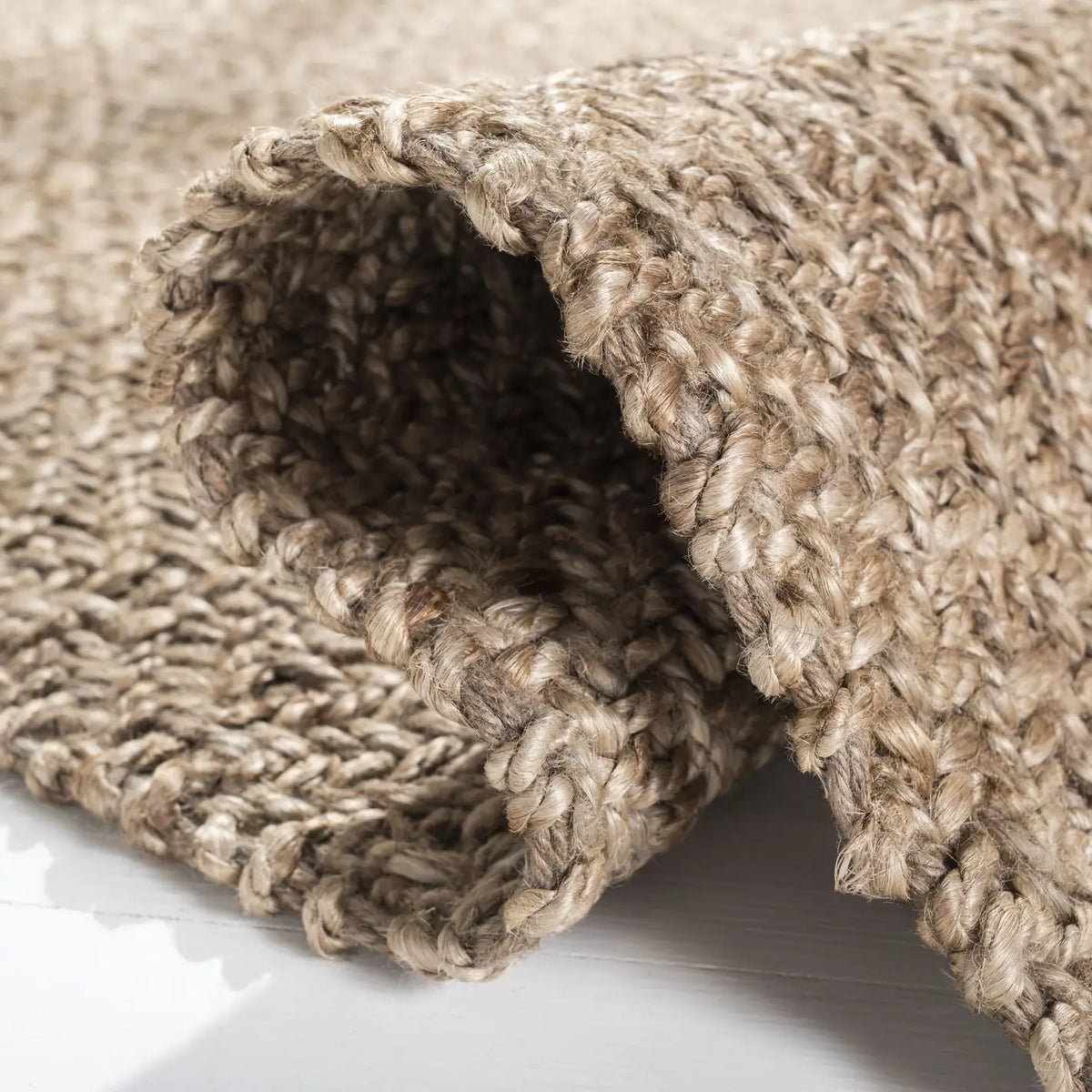 Safavieh Natural Fiber 4'-0" x 6'-0" Rug in Grey / Natural