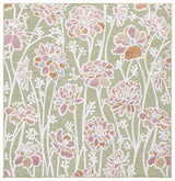 Safavieh Cabana 6'-5" x 6'-5" Rug in Green / Pink