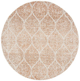 Safavieh Madison 5'-3" x 5'-3" Rug in Cream / Orange