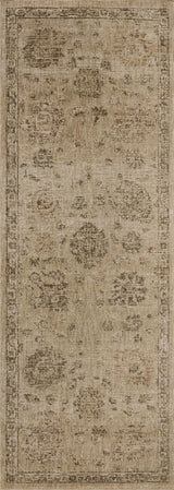 Loloi Willa WIA-05 Wheat / Multi Power Loomed Rug - runner flat