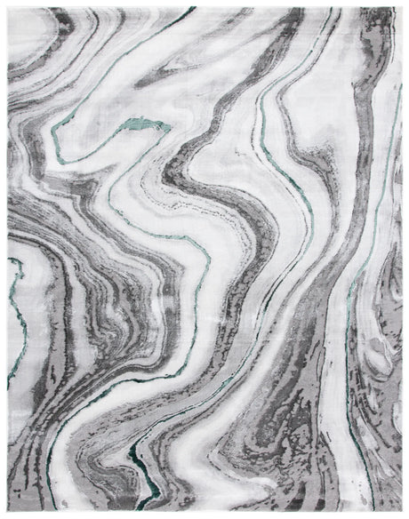 Safavieh Craft 10'-6" x 14'-0" Rug in Grey / Green