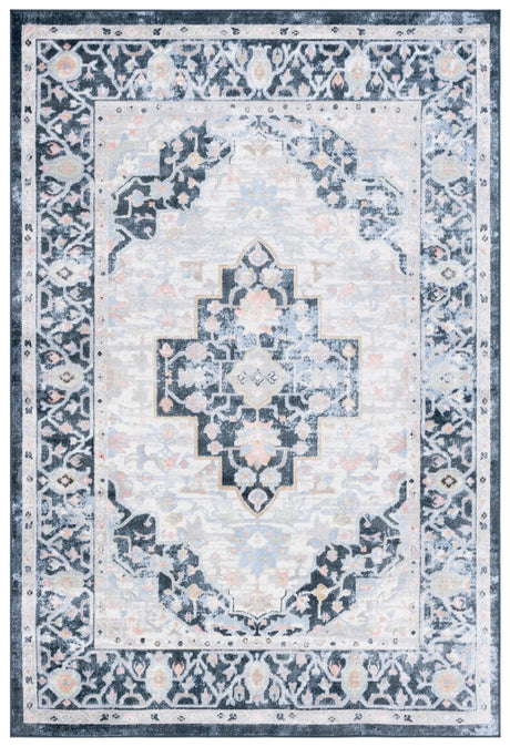 Safavieh Bayside 4'-0" x 6'-0" Rug in Blue / Ivory