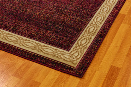 Dynamic Rugs Yazd 1770 Red Rugs - Corner