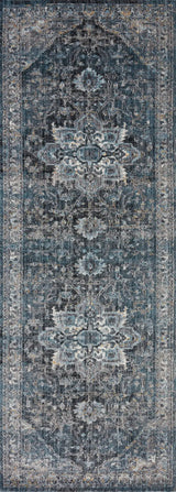 Loloi Samra Sam-01 Denim/Grey Rugs - runner flat