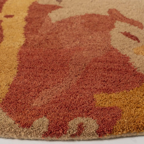 Safavieh Soho 6'-0" x 6'-0" Rug in Beige / Multi