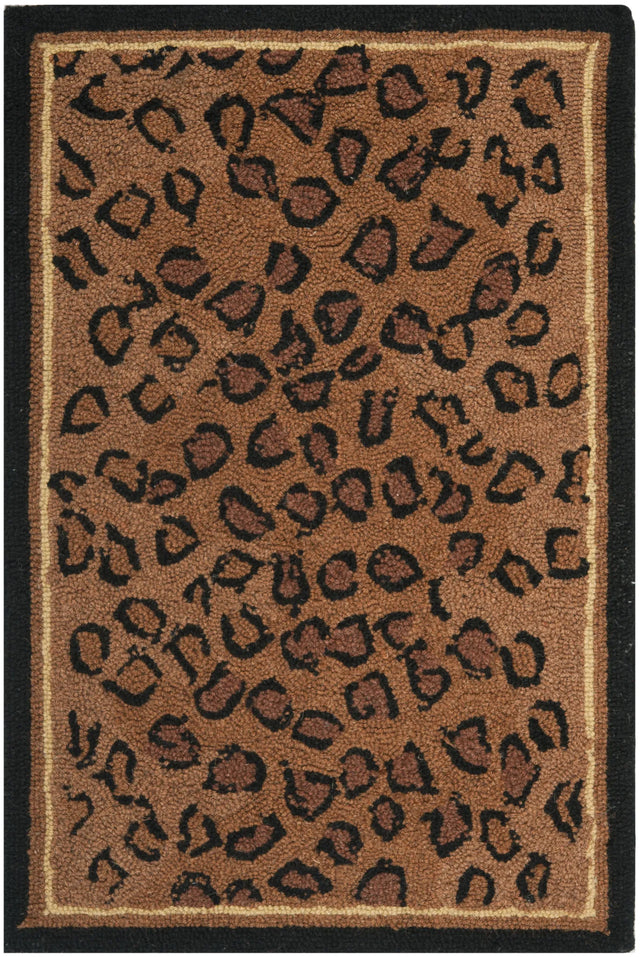 Safavieh Chelsea 1'-8" x 2'-6" Rug in Black / Brown