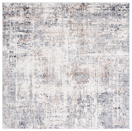 Safavieh Shivan 100 6'-7" x 6'-7" Rug in Ivory / Grey