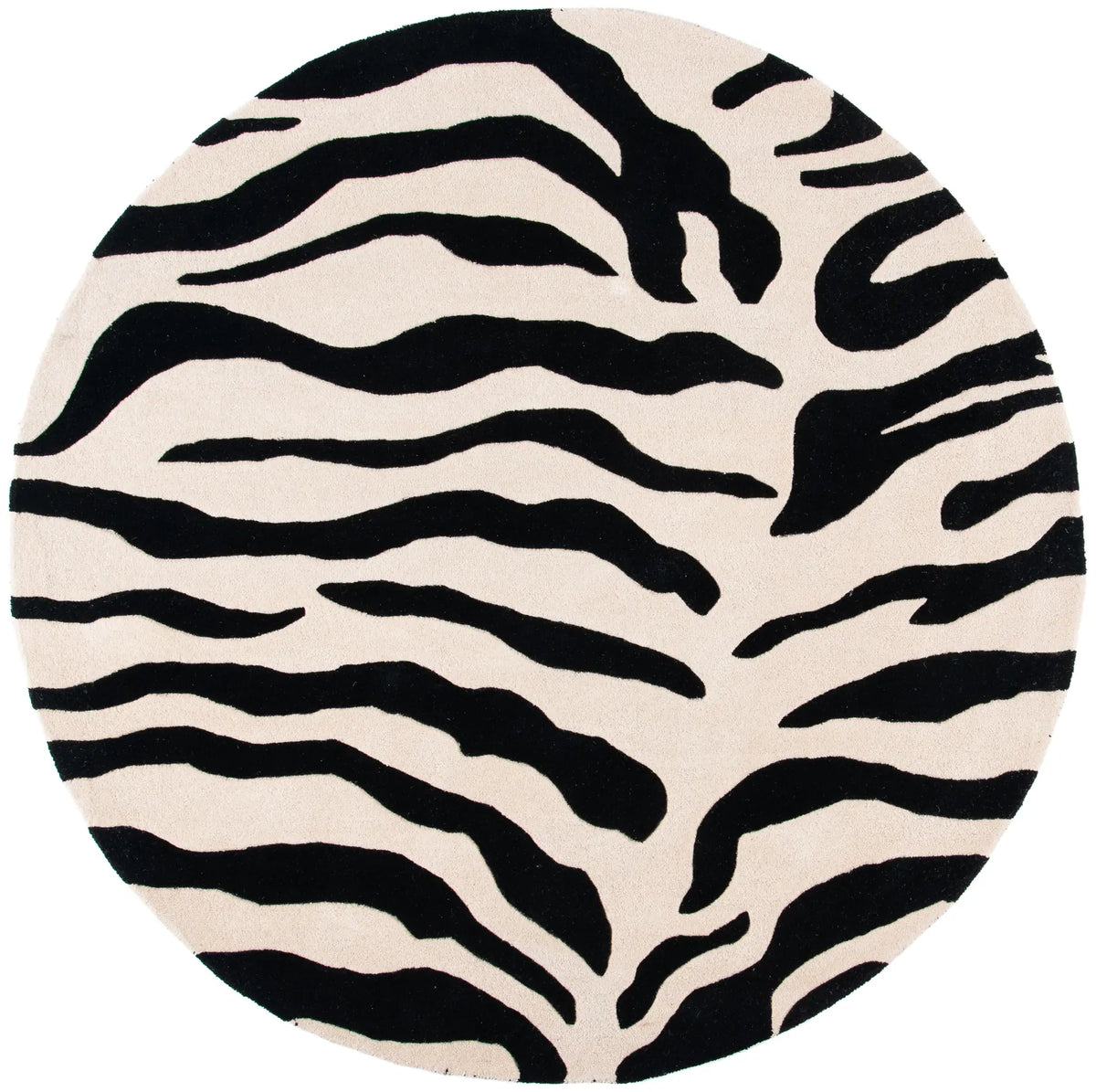 Safavieh Soho 6'-0" x 6'-0" Rug in Beige / Black