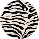 Safavieh Soho 6'-0" x 6'-0" Rug in Beige / Black