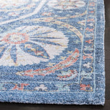 Safavieh Saffron 4'-0" x 6'-0" Rug in Blue / Creme