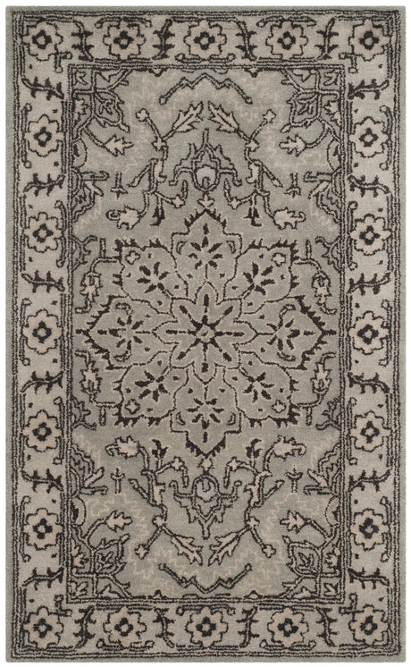 Safavieh Antiquity 3'-0" x 5'-0" Rug in Grey / Beige