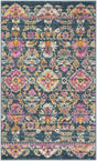 Safavieh Madison 3'-0" x 5'-0" Rug in Blue / Fuchsia