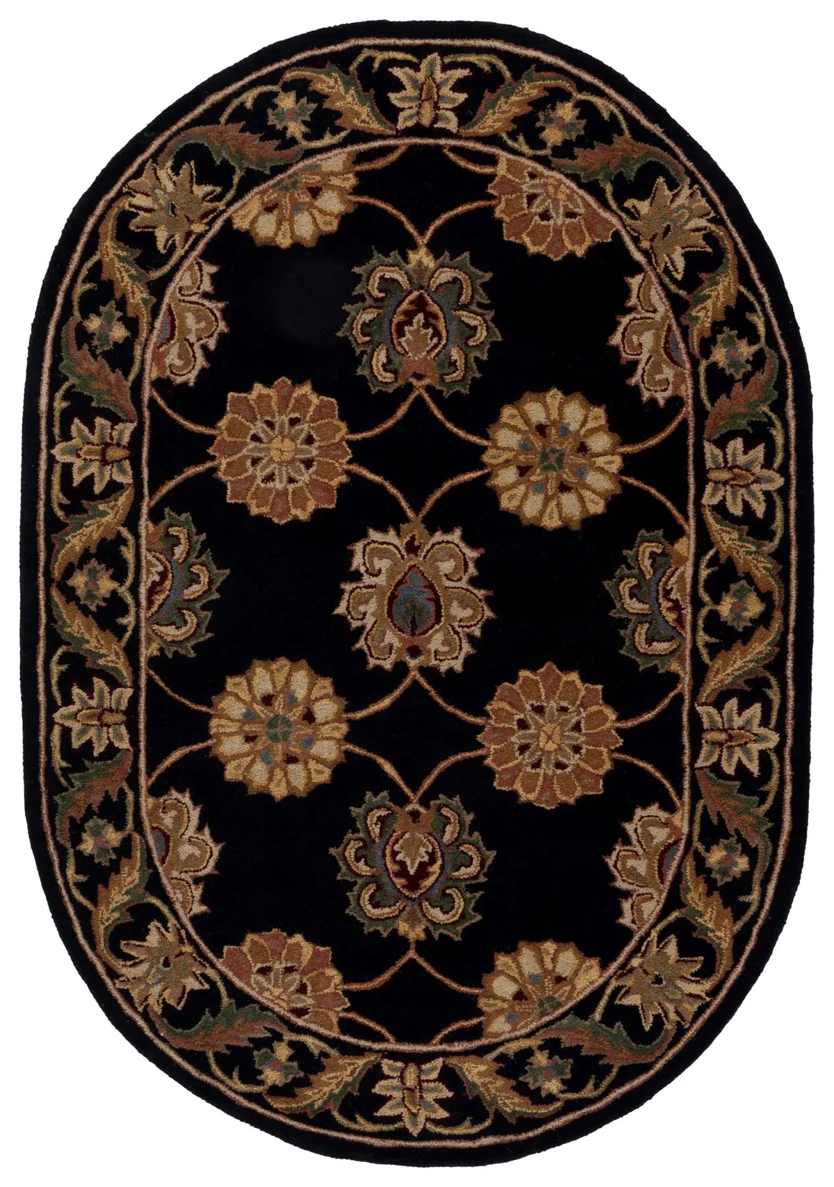 Safavieh Heritage 4'-6" x 6'-6" Rug in Black
