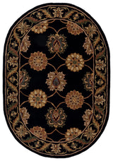 Safavieh Heritage 4'-6" x 6'-6" Rug in Black