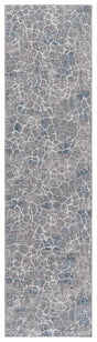 Safavieh Finley Modern 2'-2" x 10'-0" Rug in Grey / Blue