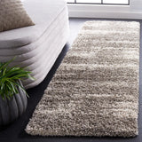 Safavieh Hudson Shag 2'-3" x 8'-0" Rug in Ivory / Grey
