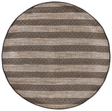 Safavieh Natural Fiber 7'-0" x 7'-0" Rug in Black / Natural