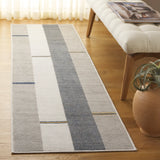 Safavieh Pyramid 2'-2" x 7'-0" Rug in Grey / Ivory Navy
