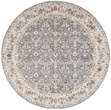Safavieh Heirloom 700 6'-7" x 6'-7" Rug in Ivory / Blue