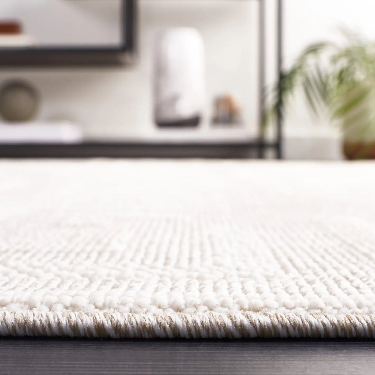 Safavieh Trends 4'-0" x 6'-0" Rug in Beige / Ivory