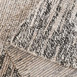 Safavieh Natural Fiber 4'-0" x 6'-0" Rug in Grey / Black