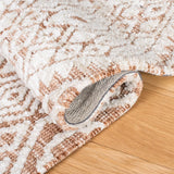 Safavieh Roslyn 4'-0" x 6'-0" Rug in Rust / Beige