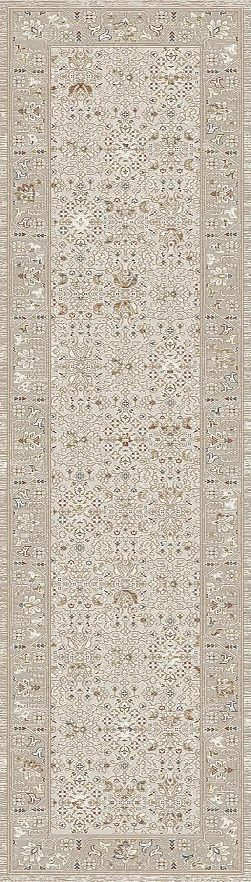 Dynamic Rugs Hudson 1451 Beige/Dark Beige Rug - Runner