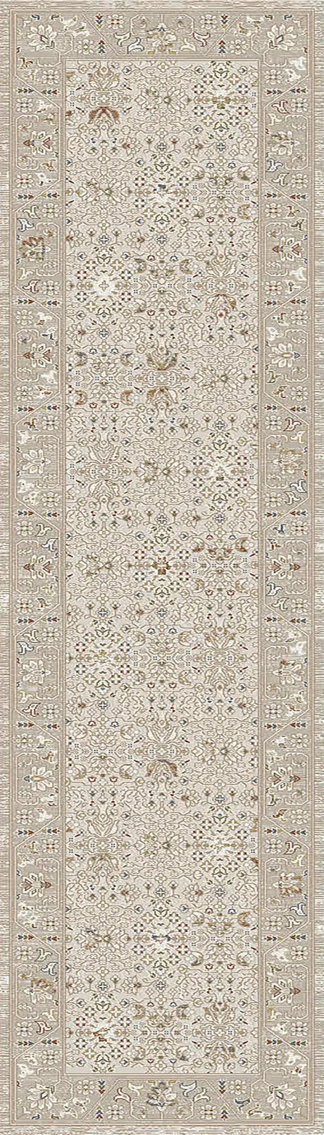 Dynamic Rugs Hudson 1451 Beige/Dark Beige Rug - Runner