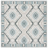 Safavieh Kilim 6'-0" x 6'-0" Rug in Ivory / Blue