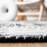 Safavieh Rodeo Drive 4'-0" x 6'-0" Rug in Black / Ivory