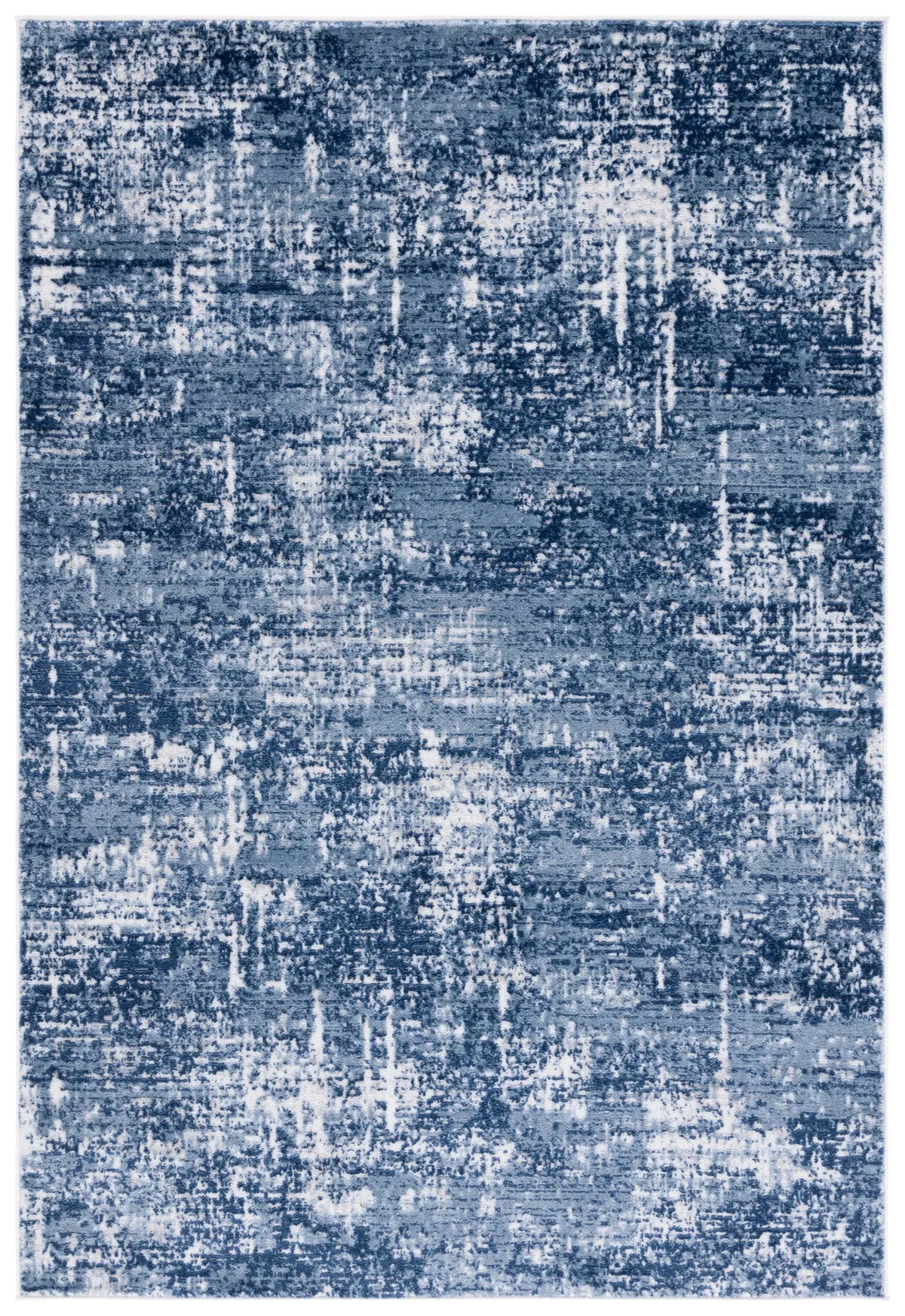 Safavieh Amelia 700 4'-0" x 6'-0" Rug in Ivory / Dark Blue