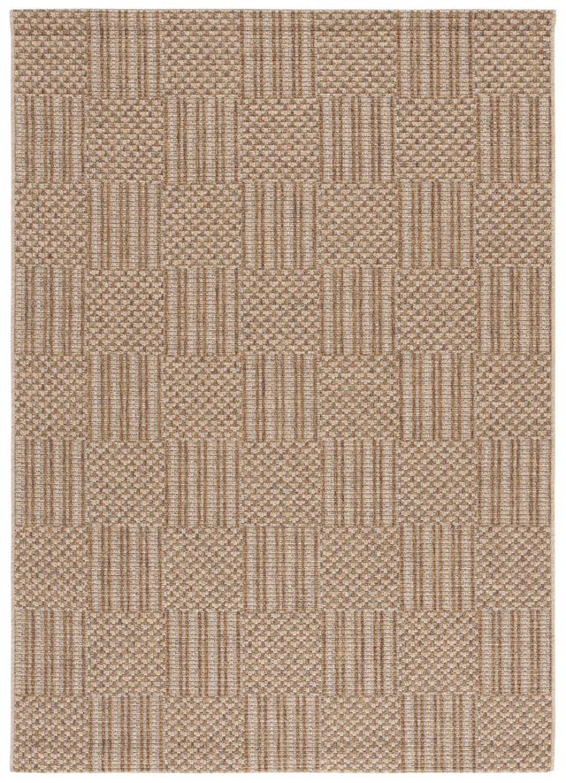 Safavieh Sisal All-Weather 4'-0" x 6'-0" Rug in Natural / Grey