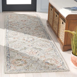 Safavieh Metro 2'-3" x 8'-0" Rug in Grey / Rust