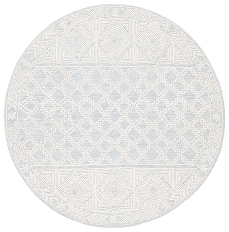 Safavieh Abstract 6'-0" x 6'-0" Rug in Blue / Ivory