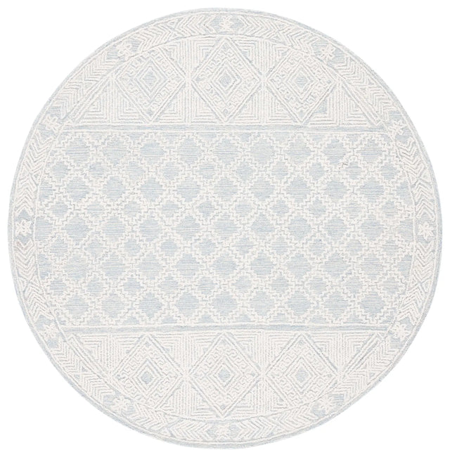 Safavieh Abstract 6'-0" x 6'-0" Rug in Blue / Ivory