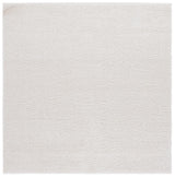 Safavieh Penelope Shag 6'-7" x 6'-7" Rug in Ivory