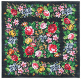 Safavieh Journey 6'-7" x 6'-7" Rug in Charcoal / Green