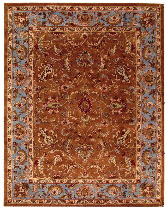 Safavieh Heritage 9'-6" x 13'-6" Rug in Brown / Blue