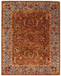 Safavieh Heritage 9'-6" x 13'-6" Rug in Brown / Blue
