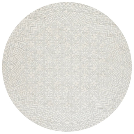 Safavieh Blossom 6'-0" x 6'-0" Rug in Grey / Ivory