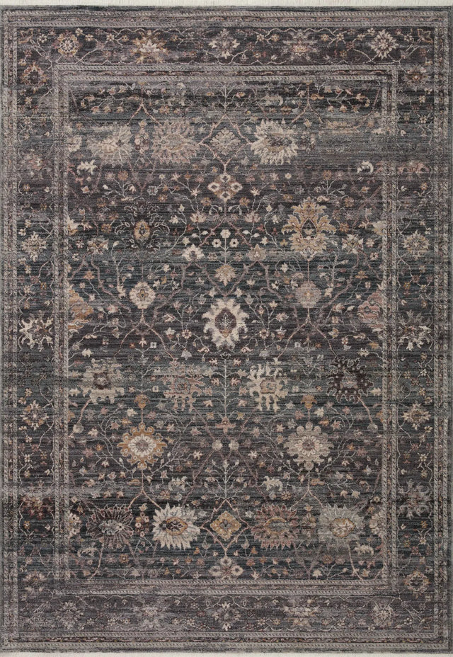 Loloi Lyra Lyr-04 Ink/Multi Rug - main flat