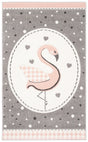 Safavieh Carousel Kids 100 3'-3" x 5'-3" Rug in Pink / Ivory