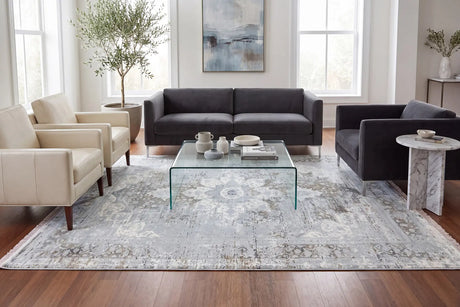 Dynamic Rugs Ruby 2161 Grey Rugs - Room