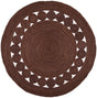 Safavieh Natural Fiber 5'-0" x 5'-0" Rug in Brown